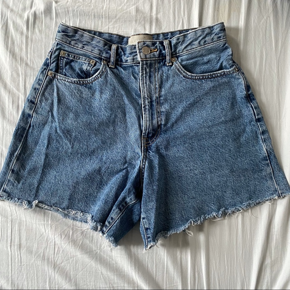Everlane The A-Line Denim Short